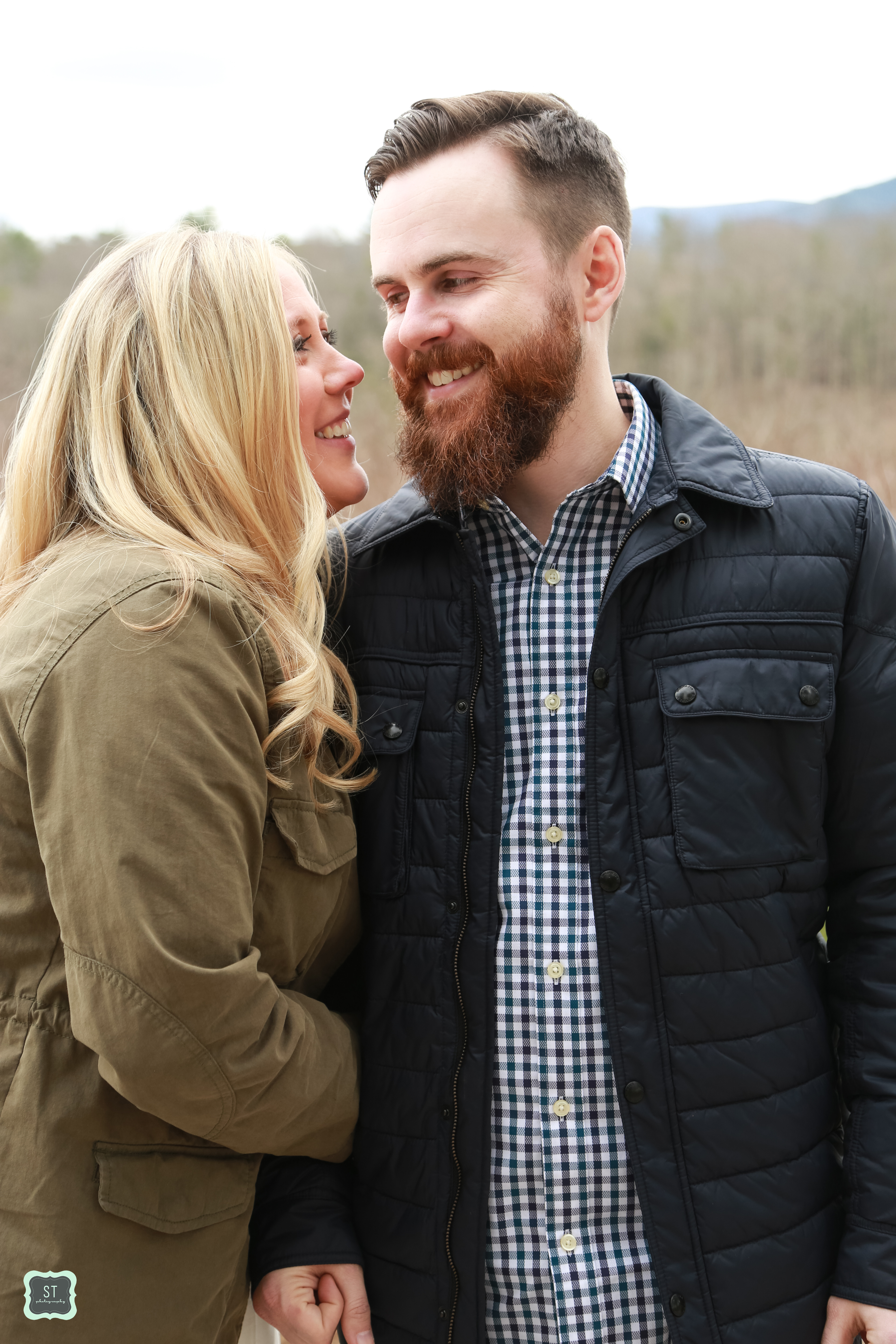 Engagements in Cades Cove by ST Photography